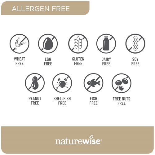 NatureWise Multivitamin für Männer – Tägliche Unterstützung mit Mineralien & Kräutern für Energie, Leistung & Immunsystem – Vitamin A, C, D, B-Komplex – Soja- & glutenfrei, nicht-GVO – 90 Kapseln (45-Tage-Vorrat)