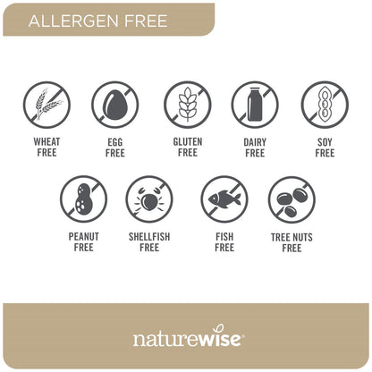 NatureWise Multivitamin für Männer – Tägliche Unterstützung mit Mineralien & Kräutern für Energie, Leistung & Immunsystem – Vitamin A, C, D, B-Komplex – Soja- & glutenfrei, nicht-GVO – 90 Kapseln (45-Tage-Vorrat)