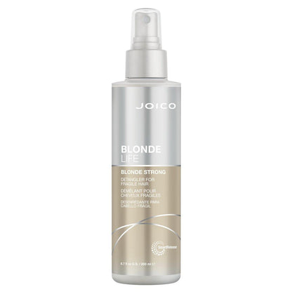 Joico Blonde Life Blonde Strong Conditionierender Entwirrer | Für brüchiges blondes Haar | Verhindert Spliss und Haarbruch | 72-Stunden-Feuchtigkeitsschutz | 200 ml