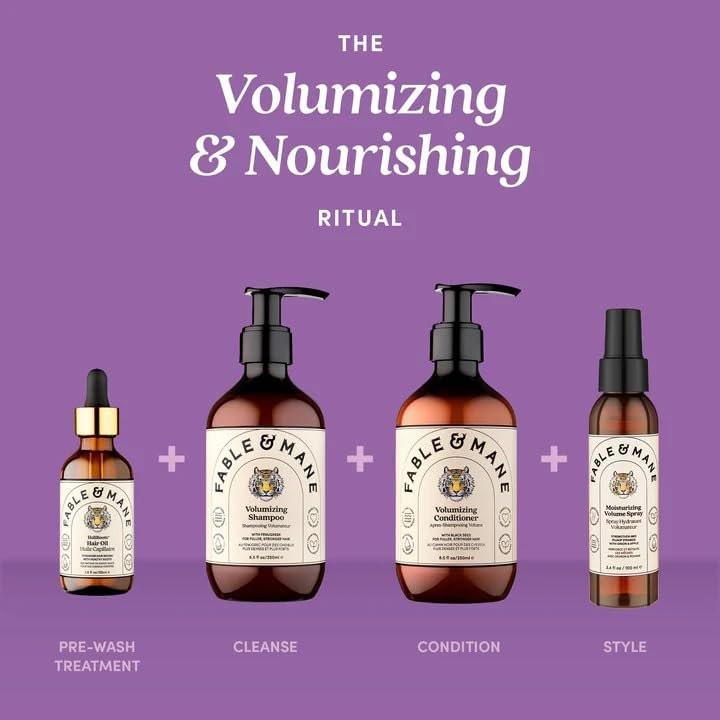 Fable & Mane Volumizing Conditioner – Für mehr Fülle, Sprungkraft und Glanz bei feinem bis mittlerem Haar