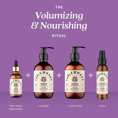 Fable & Mane Volumizing Conditioner – Für mehr Fülle, Sprungkraft und Glanz bei feinem bis mittlerem Haar