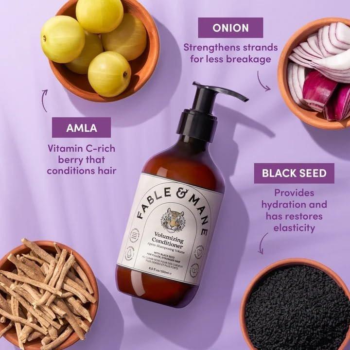 Fable & Mane Volumizing Conditioner – Für mehr Fülle, Sprungkraft und Glanz bei feinem bis mittlerem Haar