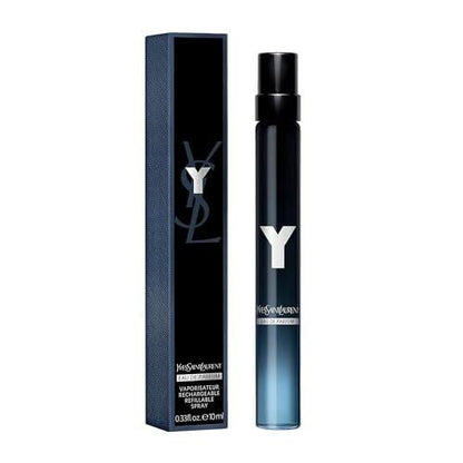 Y von Yves Saint Laurent für Herren 0,33 oz Eau de Parfum Reisezerstäuber nachfüllbar