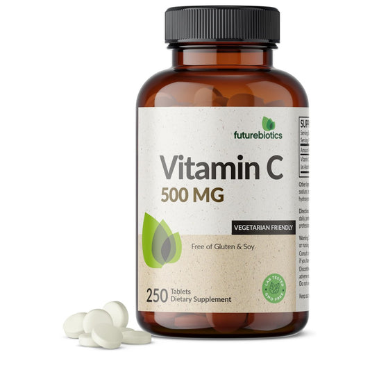 Futurebiotics Vitamin C 500 mg, 250 Tabletten, Non-GMO