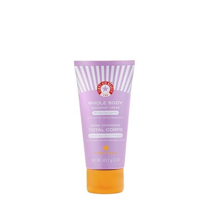 First Aid Beauty Ganzkörper-Deodorant-Creme | Kontrolliert unerwünschten Körpergeruch für ein ganzes Gefühl der Frische, dermatologisch & gynäkologisch getestet, sicher für empfindliche Haut, gluten-, nano- und parthenolidefrei, 85 g