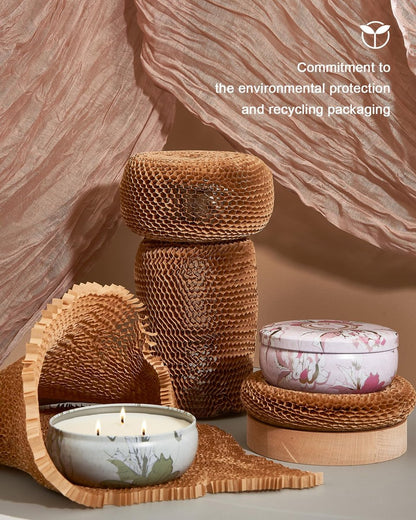 M&SENSE Coconut Beach Duftkerze 12 oz – Große 3-Docht Sojawachs-Kerze im Metalldose, über 40 Stunden Brenndauer, 100% natürliches veganes Wachs, entspannende Aromatherapie-Geschenkkerze für Frauen und Männer