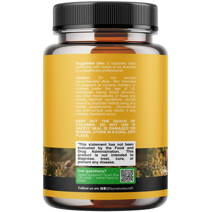 Bienenpollen Kapseln für Brustwachstum 60 Stück - Bienenpollen Nahrungsergänzungsmittel 1000 mg Portion mit natürlich vorkommenden B-Vitaminen, Mineralien und Enzymen - Brustunterstützung - Vegetarisch, Nicht-GVO & Glutenfrei