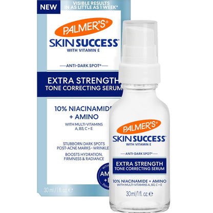 Palmer's Skin Success Extra Strength Tone Correcting Gesichtsserum, 30 ml – Dunkler Flecken Korrektor für Verfärbungen, Altersflecken und Post-Akne-Male