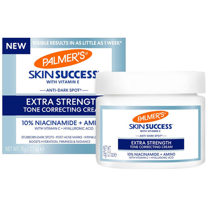 Palmer's Skin Success Extra Strength Tone Correcting Face Cream – 2,7 Unzen – Dunkle Flecken Korrektur für Verfärbungen, Altersflecken und Pickelmale
