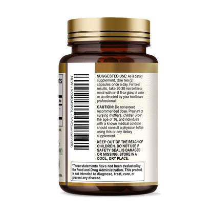 Quercetin Dihydrat 1000mg pro Portion – Hochdosiertes pflanzliches Bioflavonoid – Extra starke Antioxidans-Unterstützung für Immun- und Atemwegsgesundheit – Hohe Absorption – 60 Vegane Kapseln