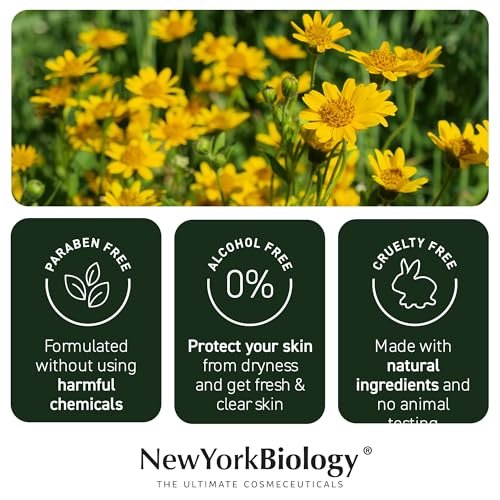 New York Biology Sore Muscle Massageöl 8 Fl Oz – Mit 100% natürlichen Ölen – Beruhigendes Körper-Massageöl – Zieht schnell ein