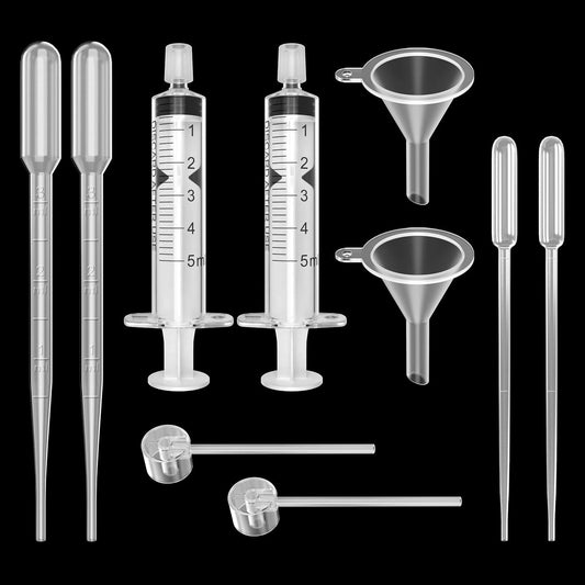 2er-Set Parfüm Nachfüll-Werkzeug-Set, Plastik-Parfümspritzen-Extraktor für flüssiges Kölnischwasser, Duftproben, ätherische Öle, für Reisen