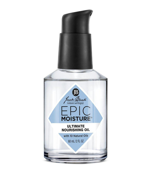 Jack Black Epic Moisture Ultimate MP10 Nährender Öl, 60 ml – Mehrzweck-Feuchtigkeitsöl für Gesicht, Bart, Körper, Haare, Ellbogen, Füße und Nagelhaut mit 10 natürlichen Ölen