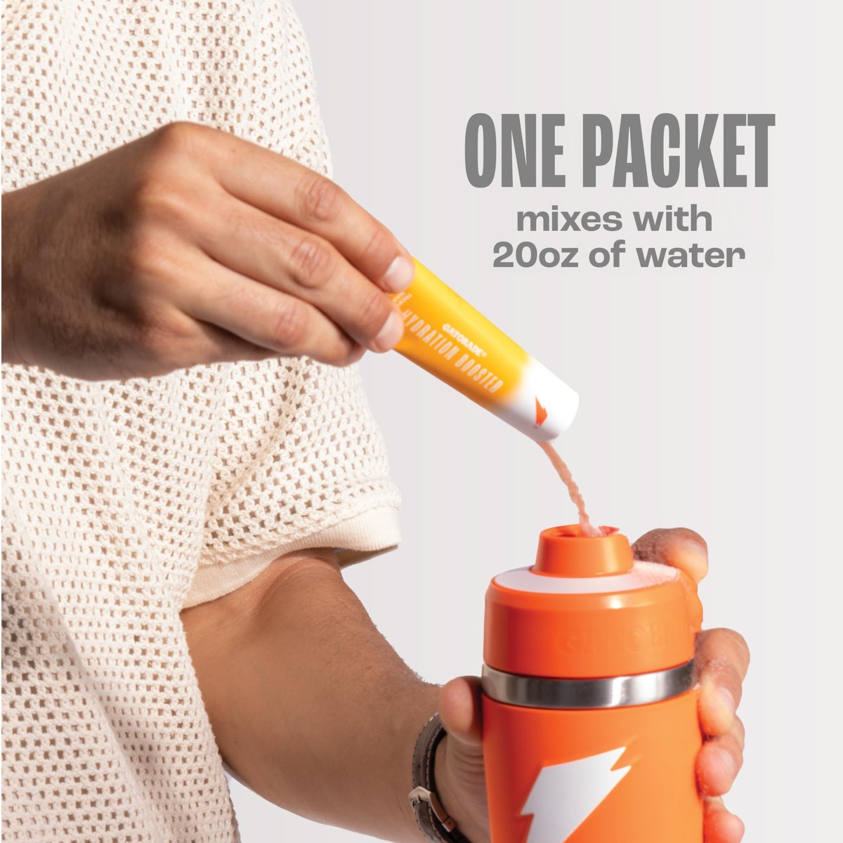 Gatorade Hydration Booster Elektrolyt-Pulver – Erdbeer-Wassermelone, 6er-Pack (je 0,34 oz)
