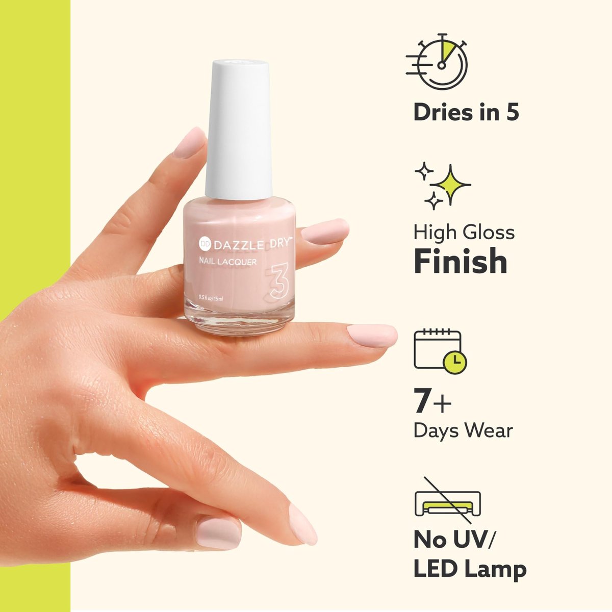 Dazzle Dry Nagellack (Schritt 3) - School Spirit - Mauve mit blauem Schimmer