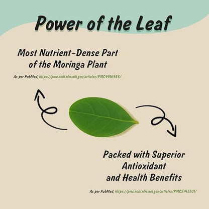 Spice Profile USDA Bio Moringa Pulver, laborgeprüft auf Schwermetalle, wiederverschließbarer 4 oz Beutel, Moringa Patta Pulver
