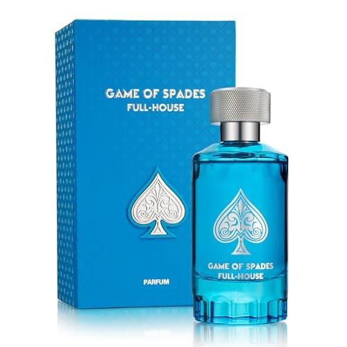 Jo Milano Game of Spades Full House Eau de Parfum – 100 ml | Unisex-Duft mit Zimt, Oud, Neroli, Orange und Ingwer
