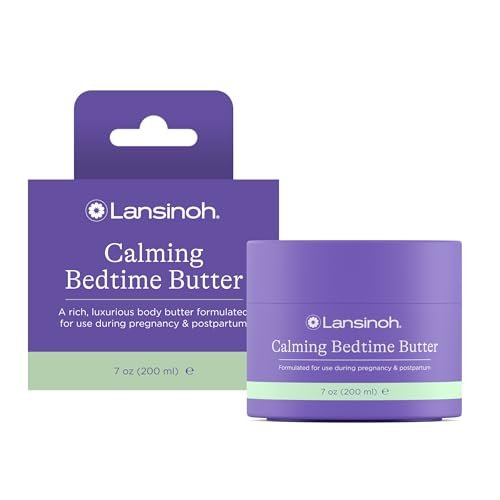 Lansinoh Magnesium Beruhigende Körperbutter für Schwangere – 200 ml