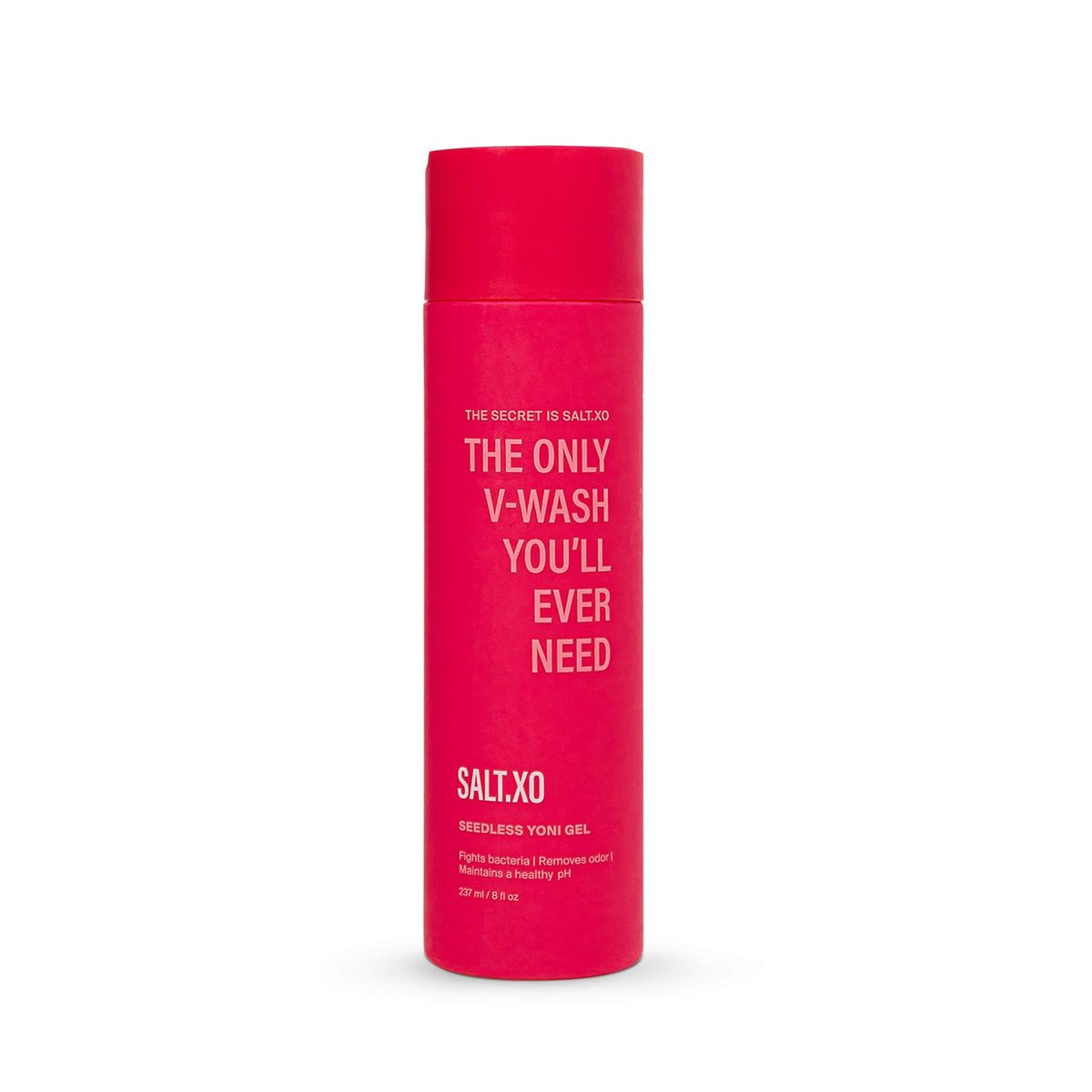 salt.xo Seedless Yoni Gel Waschgel für die Intimhygiene, Feminine Waschung mit erfrischender Gurke und Aloe Vera, natürliche Intimpflege für Frauen, pH-Balance Intimwaschgel, tierversuchsfrei (237 ml)