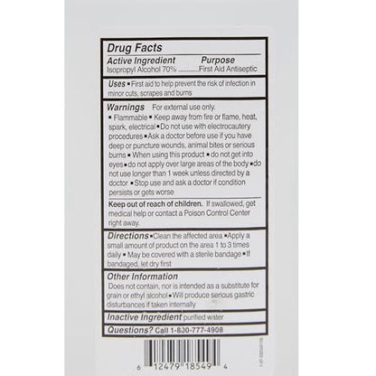 McKesson Isopropylalkohol 70% [2er-Pack] USP Erste-Hilfe-Antiseptikum, 32 oz