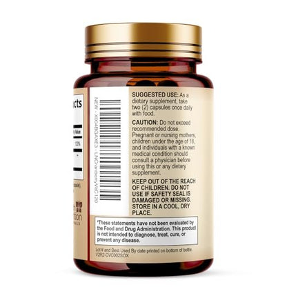 Cranberry Extrakt 500 mg pro Portion - Cranberry-Pulver mit Vitamin C - Unterstützung der Harnwegsgesundheit, Zuckerfreie Formel, Hergestellt in den USA - 120 Kapseln