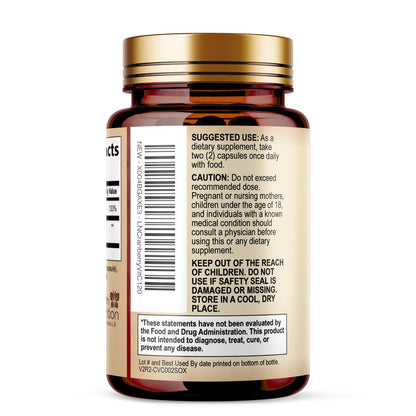 Cranberry Extrakt 500 mg pro Portion - Cranberry-Pulver mit Vitamin C - Unterstützung der Harnwegsgesundheit, Zuckerfreie Formel, Hergestellt in den USA - 120 Kapseln