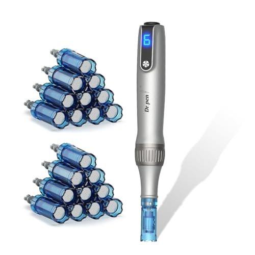 CLETINA Microneedle Roller Pen für die Heimanwendung - 0,24 mm Mikronadel-Dermaroller für Frauen und Männer - Hautpflegewerkzeug
