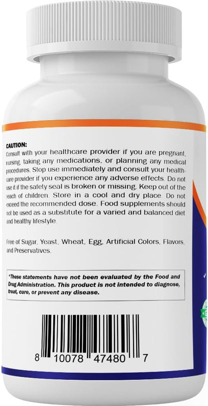Vitamatic Glycin Nahrungsergänzungsmittel, 2000 mg pro Portion, 300 Kapseln, Non-GMO, Glutenfrei