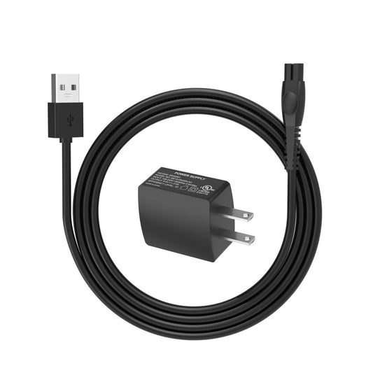 5V Schnellladegerät kompatibel mit Philips Norelco 2000, 2400, 2600, 3600, 3900, 5400, 5000X, 7200, i9000, Series 3000, 5000, 7000, X3001, X3052, S3243, S3341, S5880, X5004, X5006, S7887 – Vicgee Ersatzladegerät für Philips Elektrorasierer