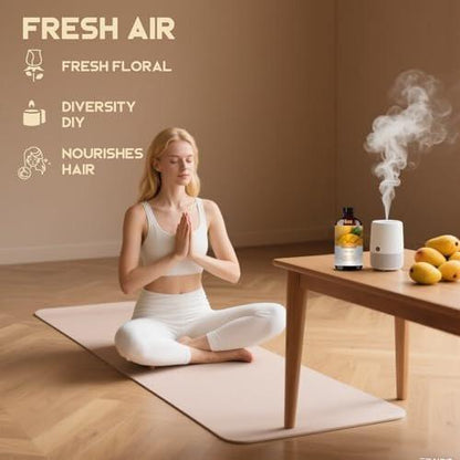 Mango Ätherisches Öl – Mango Duftöl für Diffuser, Luftbefeuchter, DIY Kerzen, Seife, süßer tropischer Duft, Zuhause, Geschenk bereit – MLYNKL Mango Öle (130 ml)