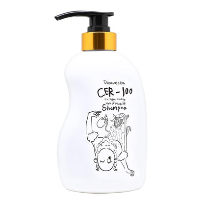 Elizavecca CER-100 Collagen Coating Hair A+ Muscle Shampoo, 500 ml