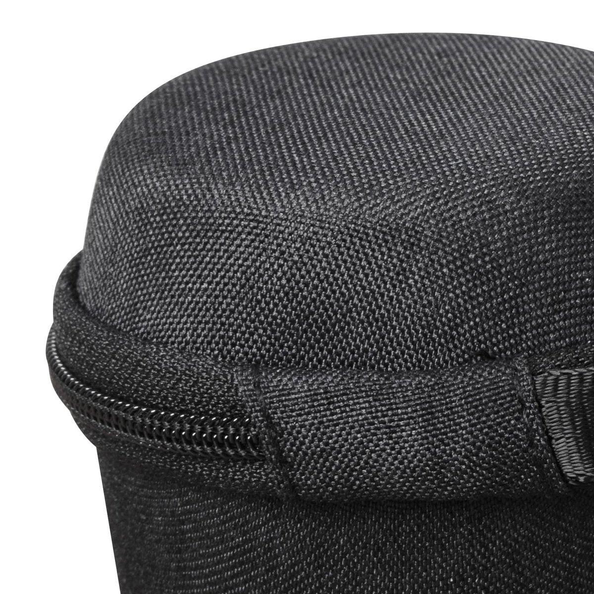 Babelio Tragbare Reisehülle für Babelio Pocket Mini Weißes Rauschgerät, Doppelstich-Reißverschluss - Perfekt für Reisen (NUR HÜLLE - Textil Schwarz)