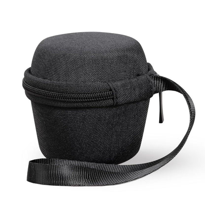Babelio Tragbare Reisehülle für Babelio Pocket Mini Weißes Rauschgerät, Doppelstich-Reißverschluss - Perfekt für Reisen (NUR HÜLLE - Textil Schwarz)