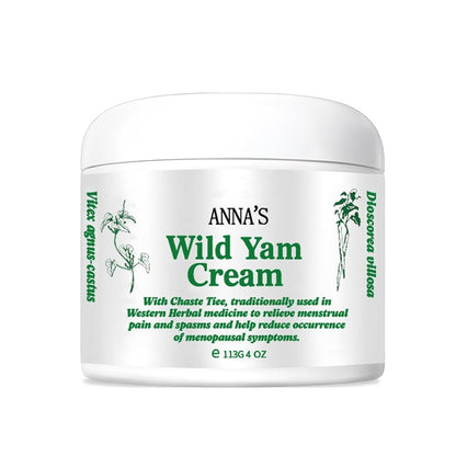 Anna's Wild Yam Creme – Bio Wild Yam Creme für Hormonbalance, Unterstützung in Perimenopause & Wechseljahren, für alle Hauttypen