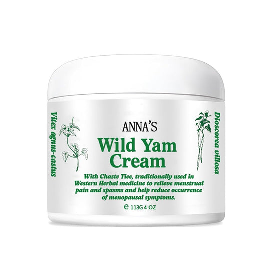 Anna's Wild Yam Creme – Bio Wild Yam Creme für Hormonbalance, Unterstützung in Perimenopause & Wechseljahren, für alle Hauttypen