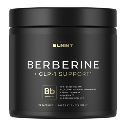 Super GLP-1 Berberine Weight Loss Supplement mit Dihydroberberin, Ceylon-Zimt, Grüntee, Chrompicolinat – Ultra-hohe Potenz 100:1 Berberin natürliches GLP1 für Gewichtsverlust Pillen für Frauen