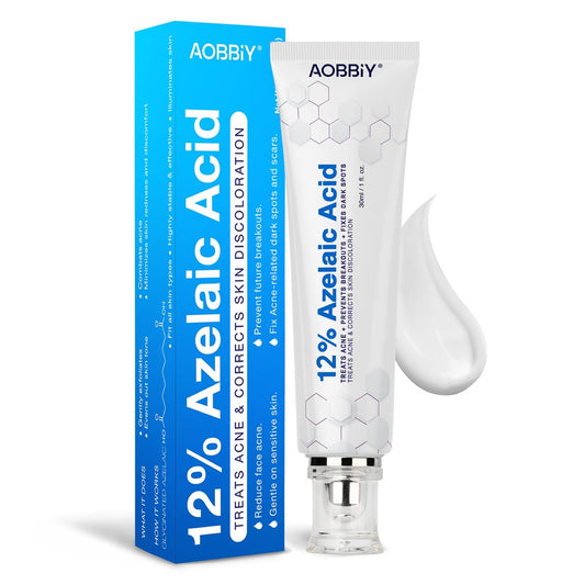 AOBBIY Azelainsäure-Creme: Premium Azelainsäure-Gesichtscreme für reine, ausgeglichene Haut (30 ml)