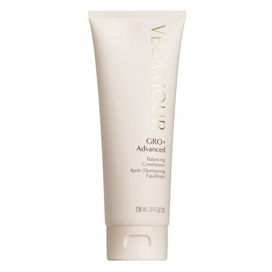 VEGAMOUR GRO+ Advanced Balancing Conditioner | Hydratisiert die Kopfhaut, pflegt und macht das Haar weich | Bei starken Anzeichen von Haarausfall | Farbsicher, vegan, tierversuchsfrei, ohne Silikone (237 ml)