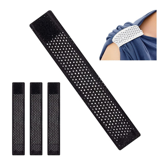 4er-Pack Jersey-Ärmelbänder, Ärmelhalter für Fußball & Softball, mit Klettverschluss, für Sportbekleidung