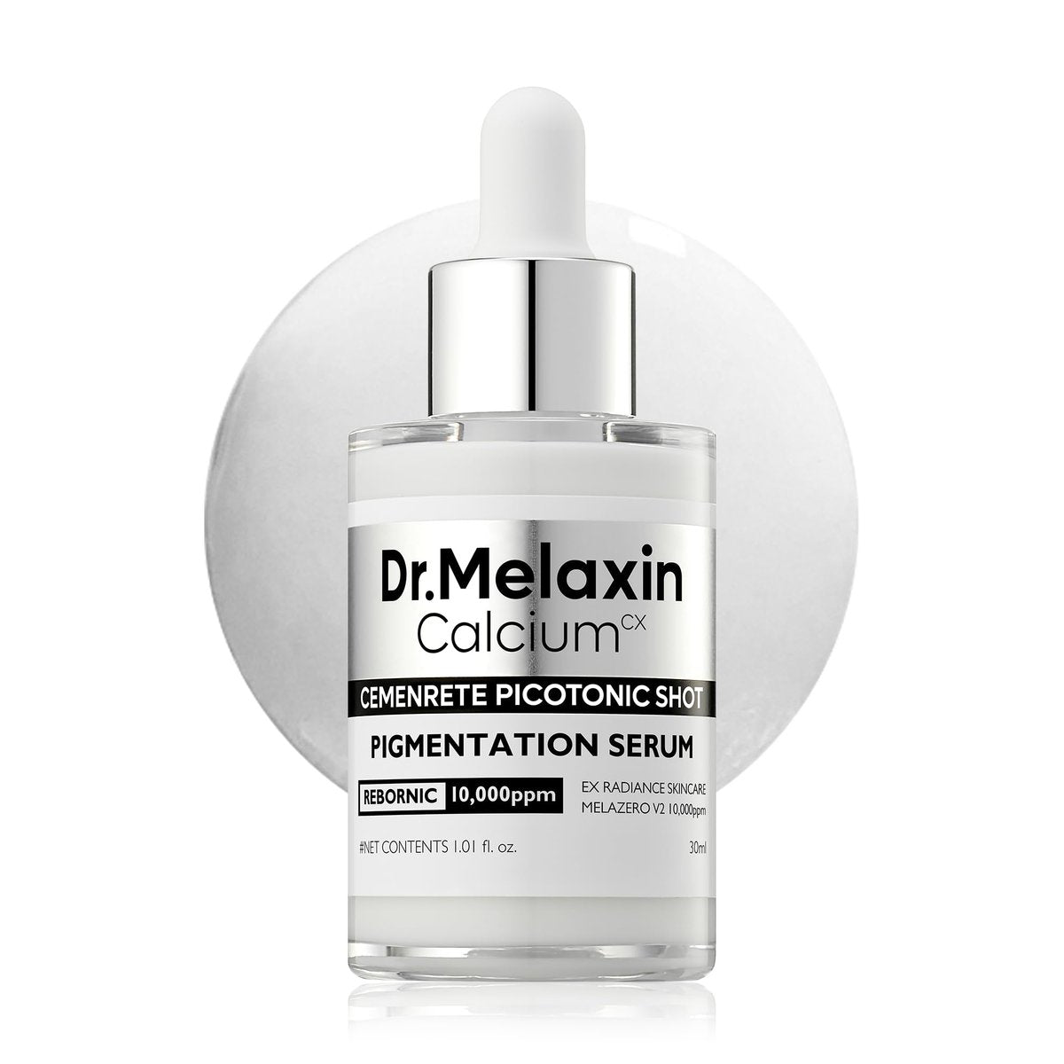 Dr.Melaxin Picotonic Shot Serum mit Alpha-Arbutin & Niacinamid - Festigendes Dichteserum für einen ebenmäßigen Hautton, Anti-Aging & Dunkle Flecken Pflege, 30 ml