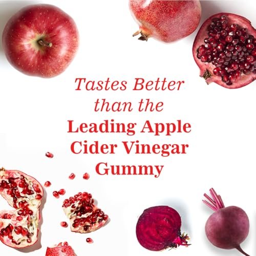 careleaf Apfelessig Gummibärchen - Stoffwechsel Gummis mit 1000mg ACV & Vitamin B6 B12, ACV Gummis für Stoffwechsel, Verdauung, Entgiftung, Darm- & Immunsystem, 60 Stück