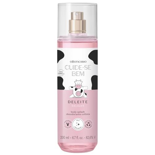 O BOTICARIO Cuide-se Bem Delight Body Splash – Süßer und erfrischender Duftnebel, 200 ml