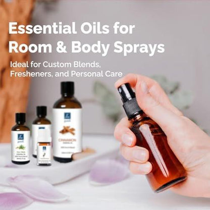 GM Gumili Pfefferminzöl für Diffuser, Haare, Spray, Seife, Duschgel – 100% reines ätherisches Pfefferminzöl – 30 ml