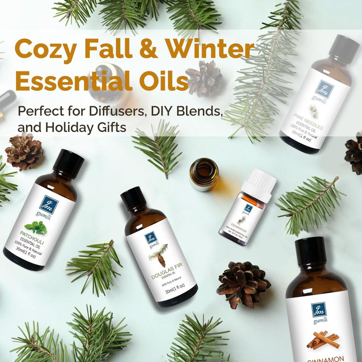 GM Gumili Zedernholz ätherisches Öl 30 ml – 100% reines Naturöl für Diffuser, Haut, Haare, Kerzen & DIY Körperpflege