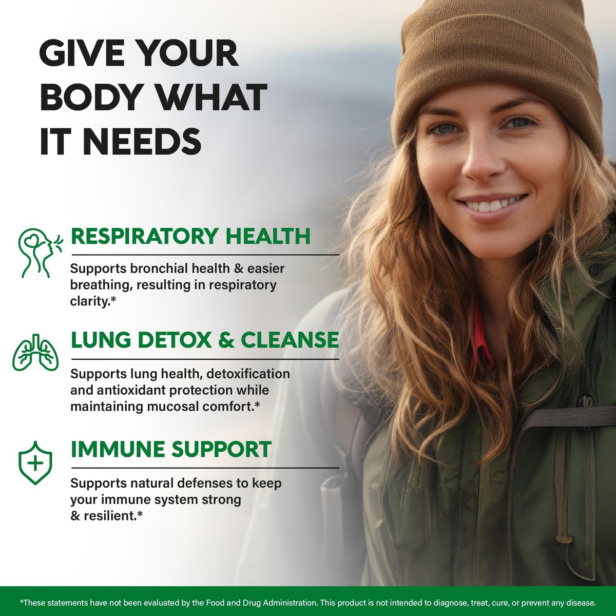 Mullein Lung Detox – 15-in-1 Lungenunterstützung mit Mullein 10:1 Extrakt, Eibischwurzel, Echinacea, Oregano, Quercetin, NAC – für Raucher – 60 vegane Kapseln