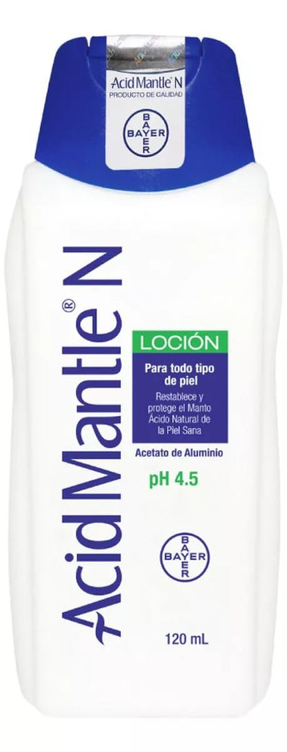 Acid Mantle N Aluminiumacetat Lotion 120 ml (4 fl.oz) – Beruhigende Feuchtigkeitspflege für empfindliche Haut