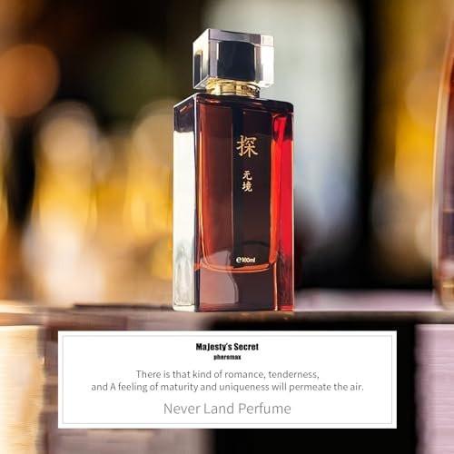 MAJESTY'S SECRET PHEROMAX Herrenduft Eau de Parfum, 100 ml Geschenkset – TAN Never Land