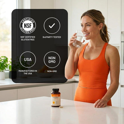 NatureWise Vitamin C 1000mg Kapseln – Hochdosiertes veganes Vitamin C für tägliche Antioxidans- & Immununterstützung – Nicht-GMO, hergestellt in den USA – 120 Kapseln [120-Tage-Vorrat]