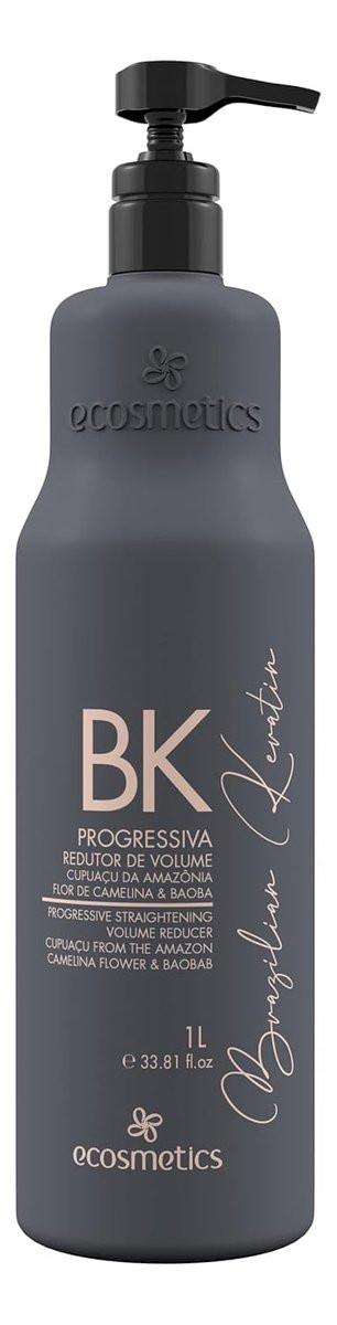 ECOSMETICS Deluxe Brazilian Keratin Treatment Organic Blowout Complex | Nanoplastia | Glättungs- und Glättungssystem | Volumenreduzierer | Thermischer Versiegeler | Alisado Brasileño | Anti-Frizz 1L 35,2 oz