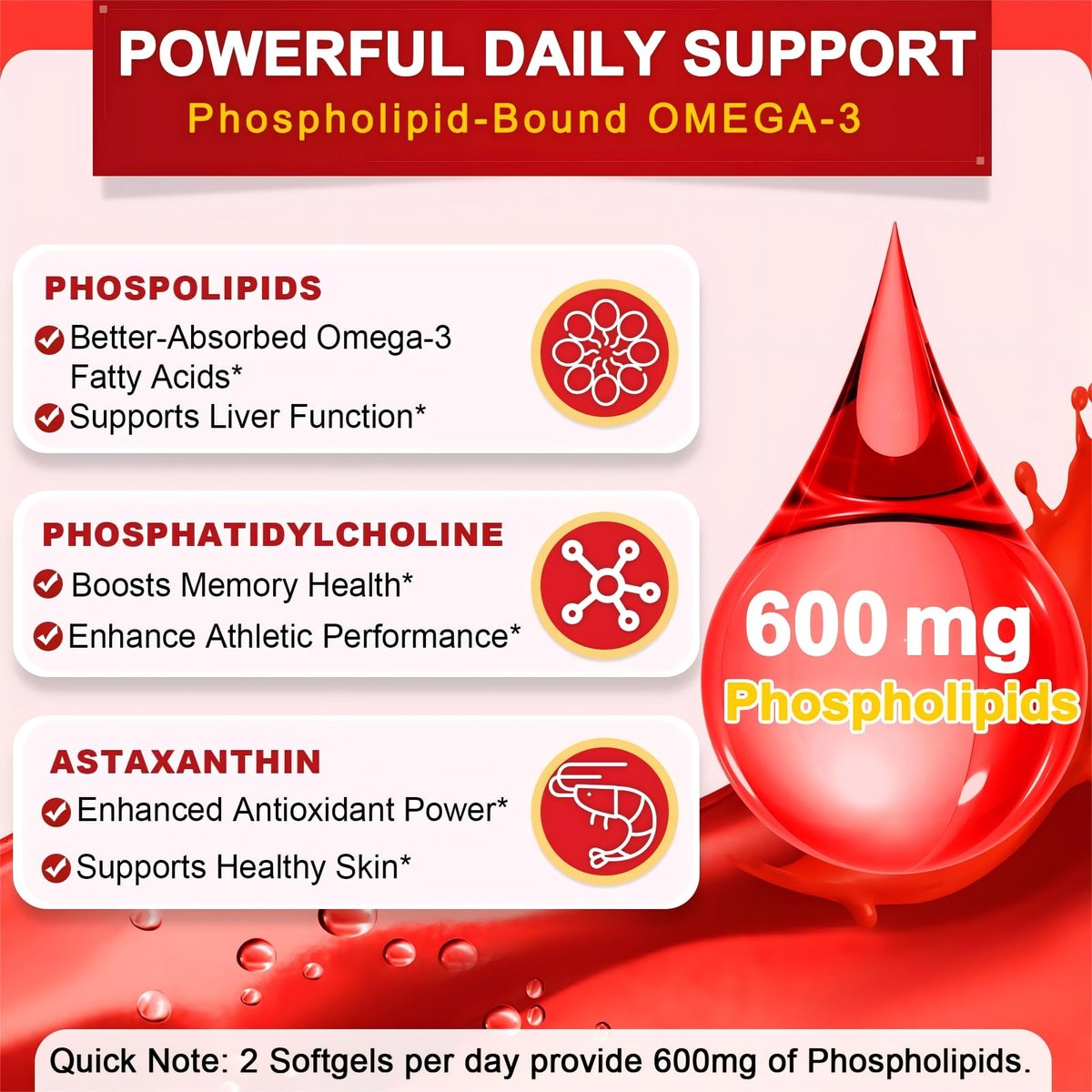 NATURE TARGET Krillöl 120 Kapseln – Hochwertiges Omega-3 aus der Antarktis